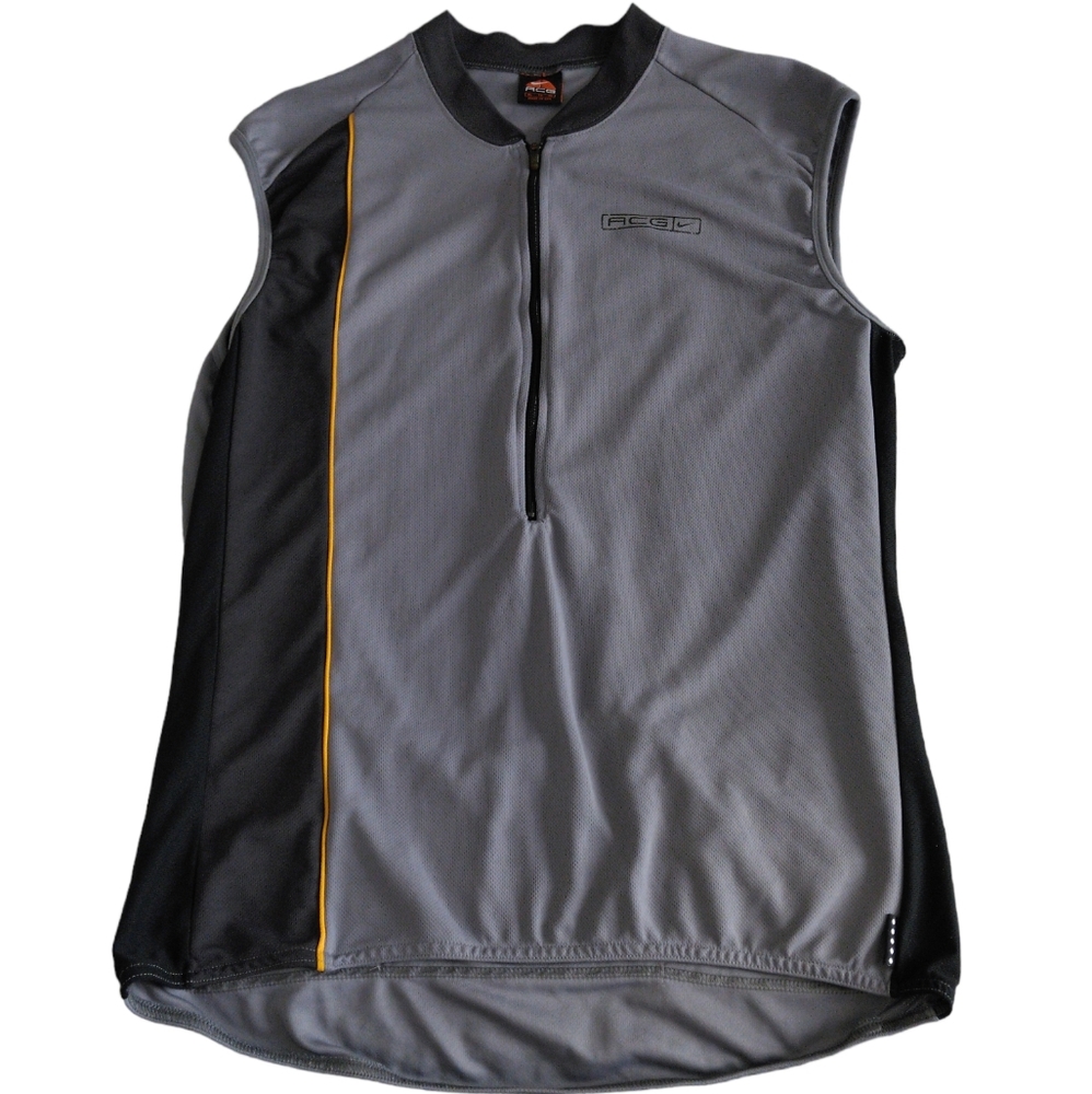Nike ACG XL Grey Half Zip Vest Cycling Jersey